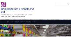 Desktop Screenshot of cfishnets.com